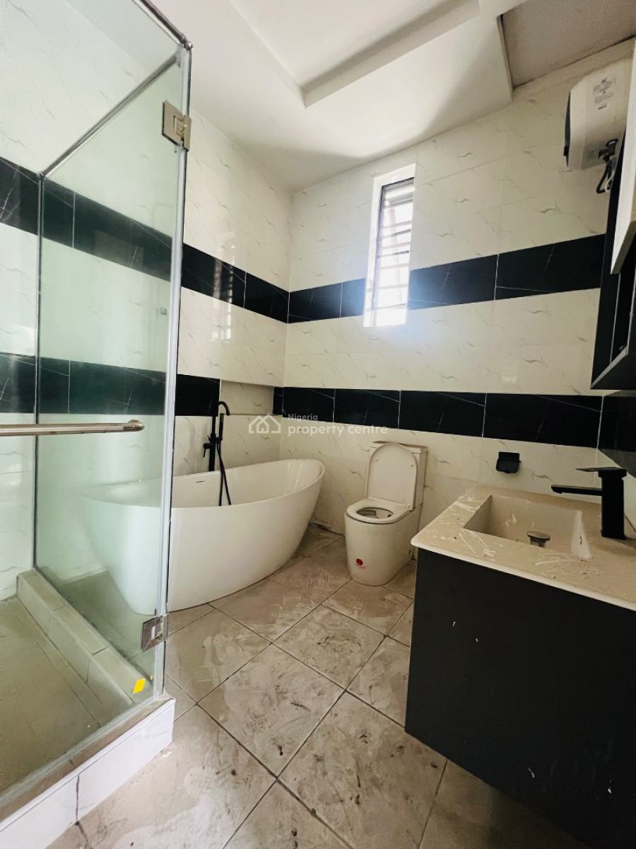 Well Built 4 Bedroom Semi Detached Duplex with Bq, Chevron Tollgate, Lekki, Lagos, Semi-detached Duplex for Rent
