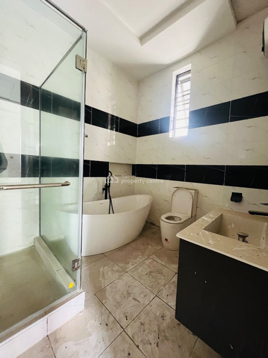 Well Built 4 Bedroom Semi Detached Duplex with Bq, Chevron Tollgate, Lekki, Lagos, Semi-detached Duplex for Rent