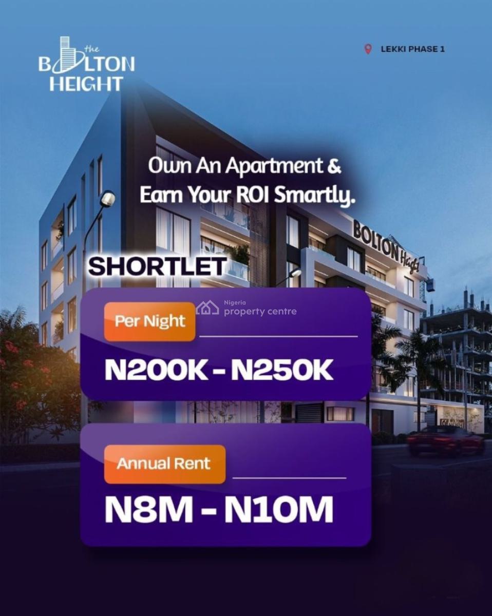 Luxury 2 Bedroom Apartment, Lekki Phase 1, Lekki, Lagos, Block of Flats for Sale