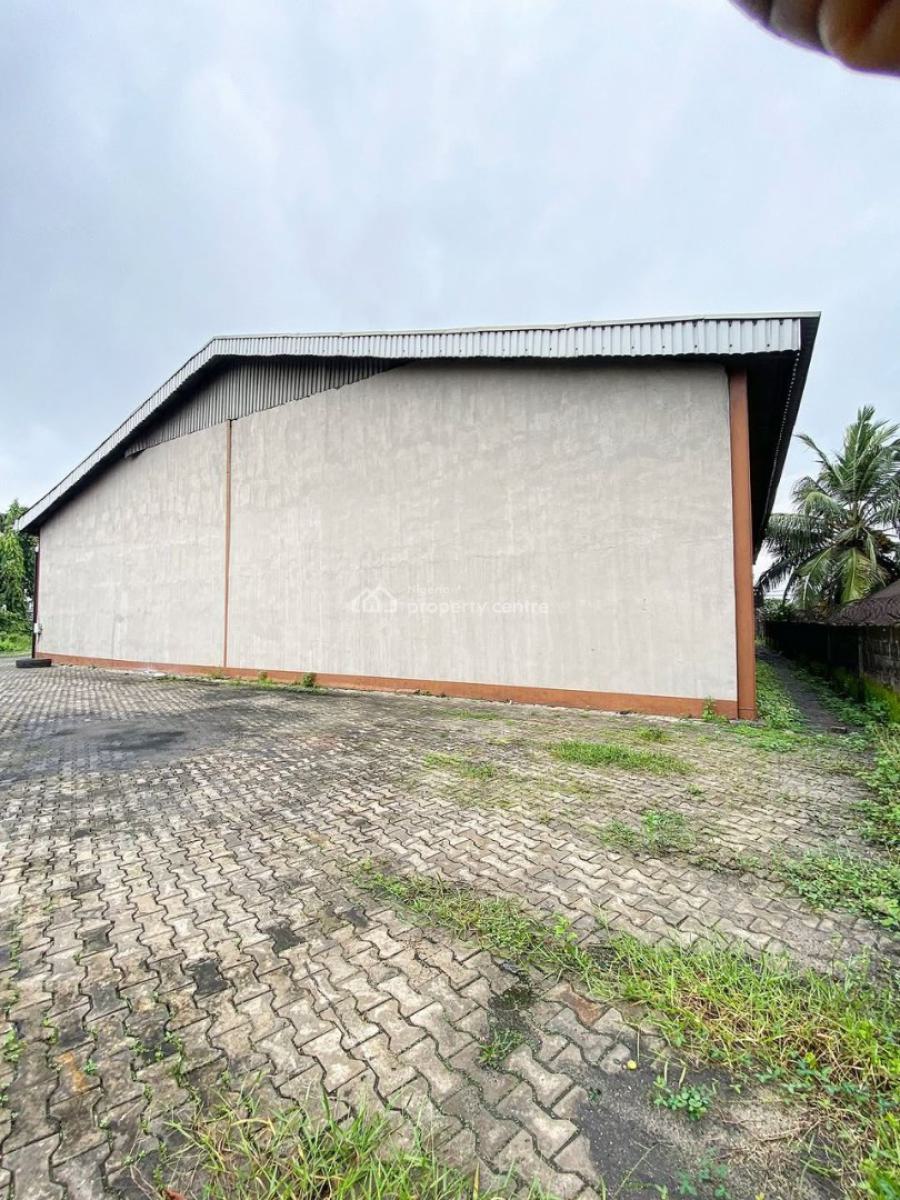 Prime Commercial Yard with Warehouse & Office Complex, Stadium Road, Port Harcourt, Rivers, Warehouse for Sale