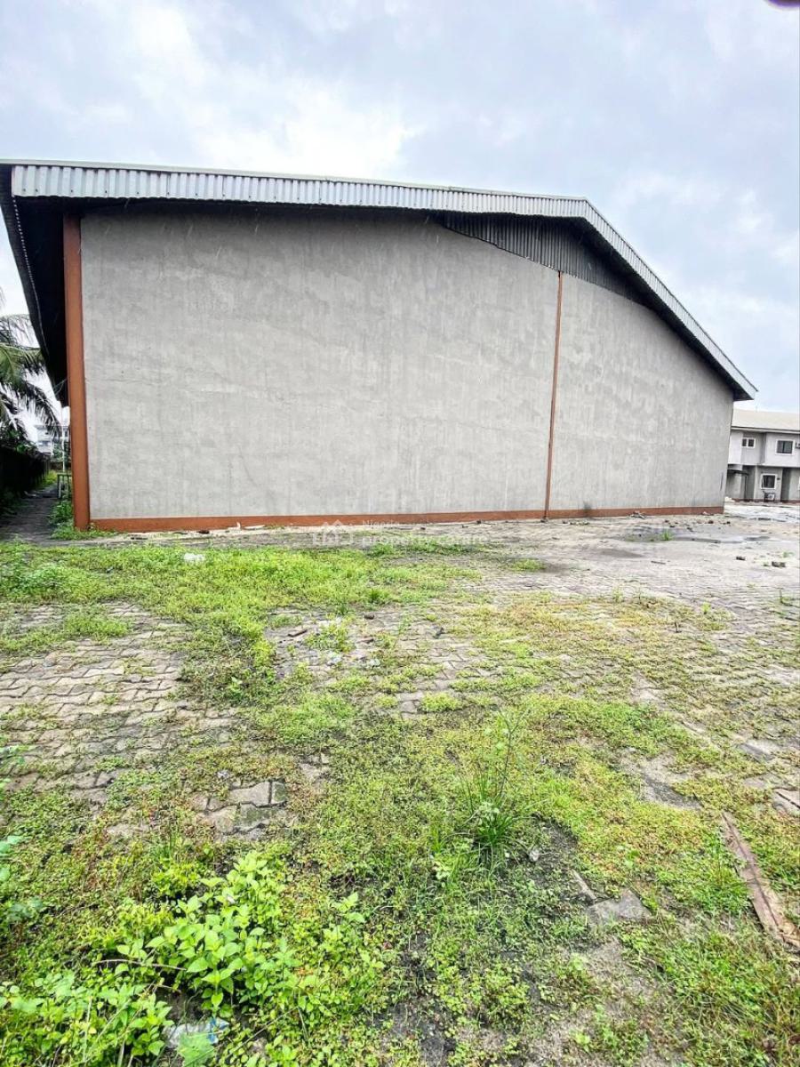 Prime Commercial Yard with Warehouse & Office Complex, Stadium Road, Port Harcourt, Rivers, Warehouse for Sale