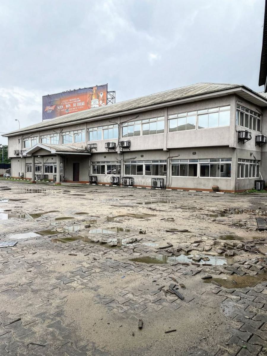 Prime Commercial Yard with Warehouse & Office Complex, Stadium Road, Port Harcourt, Rivers, Warehouse for Sale