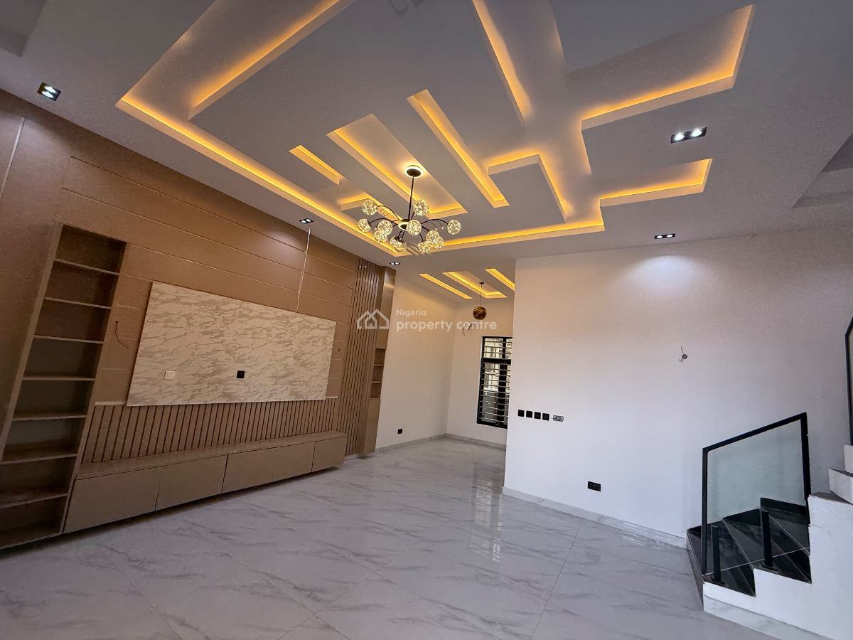 Brand New 3 Bedroom Semi  Detached Duplex with Bq for Distress, Ikota Villa Estate, Ikota, Lekki, Lagos, Semi-detached Duplex for Sale
