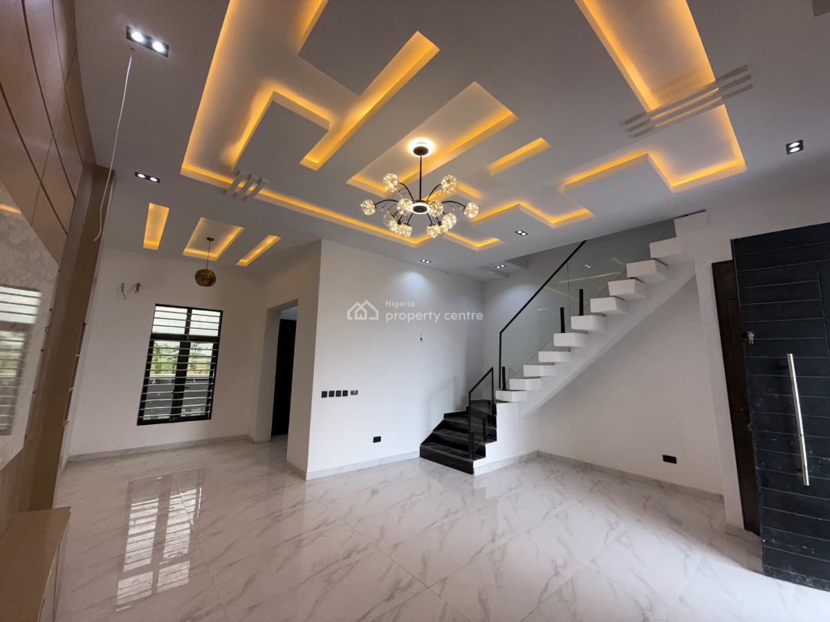 Brand New 3 Bedroom Semi  Detached Duplex with Bq for Distress, Ikota Villa Estate, Ikota, Lekki, Lagos, Semi-detached Duplex for Sale