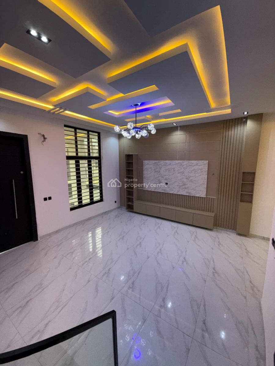 Brand New 3 Bedroom Semi  Detached Duplex with Bq for Distress, Ikota Villa Estate, Ikota, Lekki, Lagos, Semi-detached Duplex for Sale