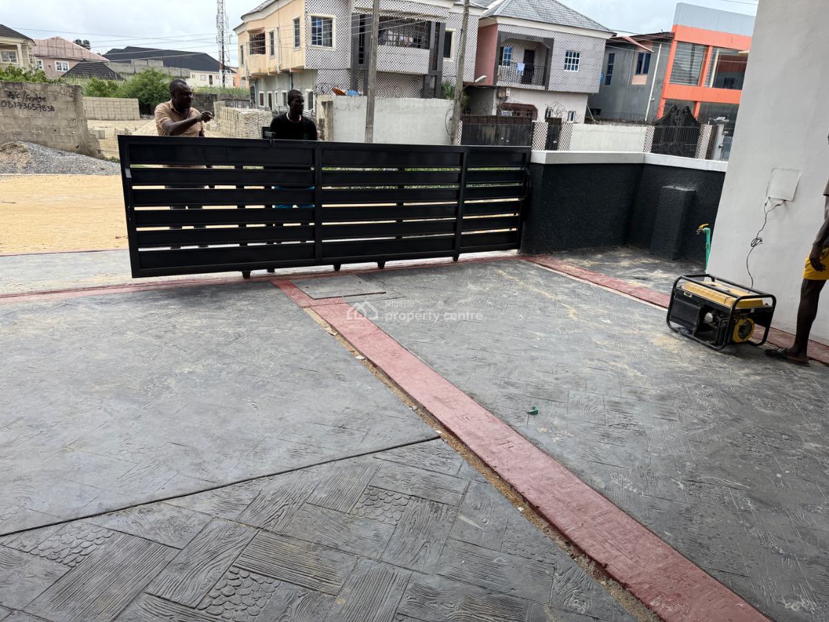 Brand New 3 Bedroom Semi  Detached Duplex with Bq for Distress, Ikota Villa Estate, Ikota, Lekki, Lagos, Semi-detached Duplex for Sale