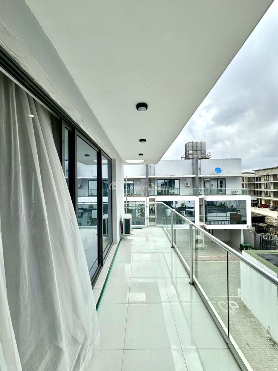 Furnished 4 Bedrooms Townhouse Terrace with Swimming Pool, Lekki, Lagos, Terraced Duplex for Rent