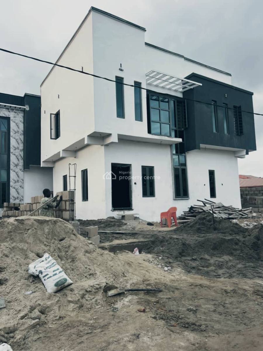 Newly Built: a Fully Detached 4-bedroom Super Luxury Duplex with Gate, Arowojobe Estate, Mende, Maryland, Lagos, Detached Duplex for Sale
