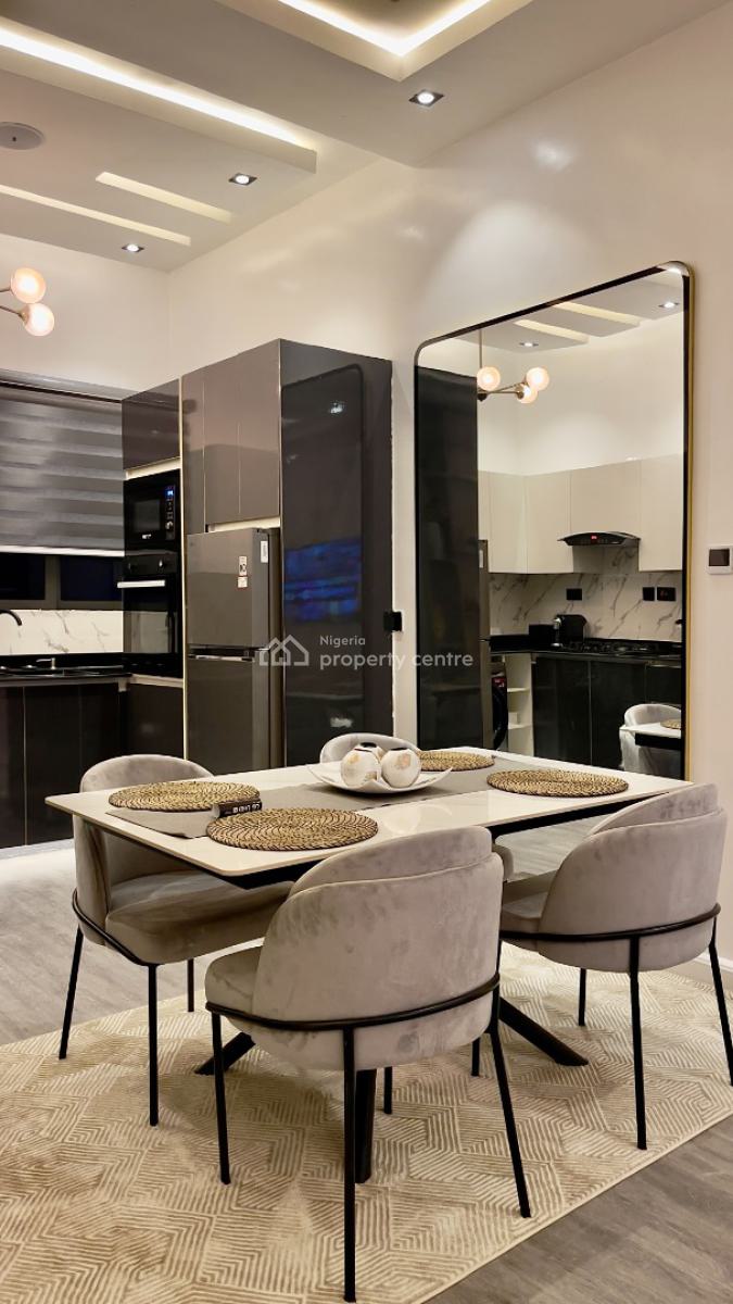 Pristine Two-bedroom Snowdrop Apartments with Smart Lock, Pool & Ps5, Ten Minutes Drive to Lekki Phase One, Ikate, Lekki, Lagos, Flat / Apartment Short Let