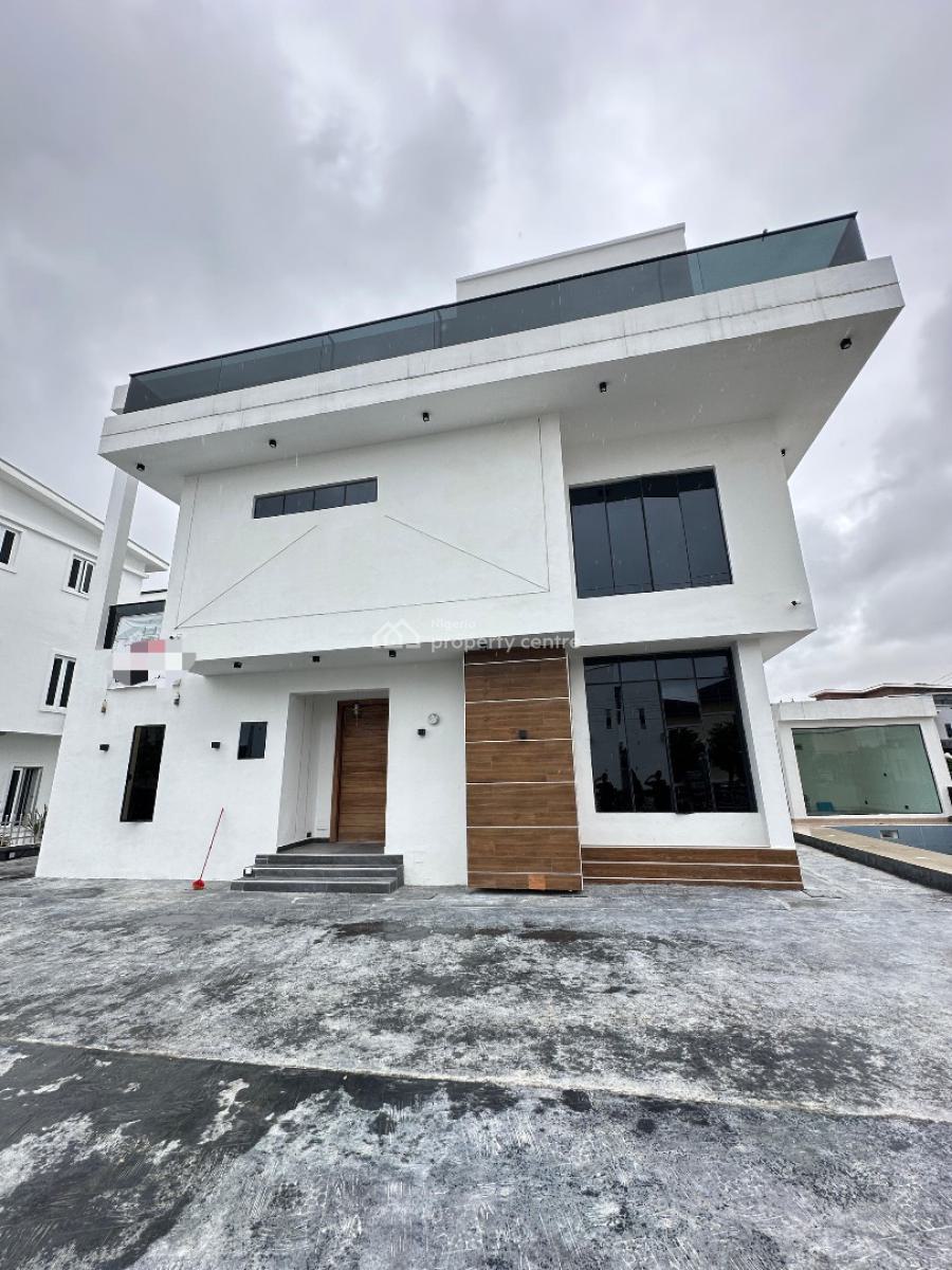 Spacious 5 Bedroom Detached Duplex with Bq, Pool, Gym & Cinema, Osapa, Lekki, Lagos, Detached Duplex for Sale