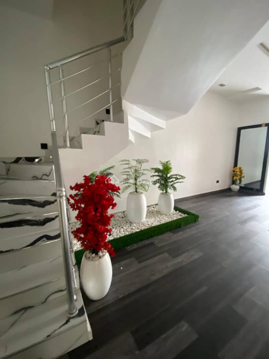Nicely Built 4 Bedroom Semi-detached Duplex with Bq, Orchid Road, Lekki Phase 2, Lekki, Lagos, Semi-detached Duplex for Rent
