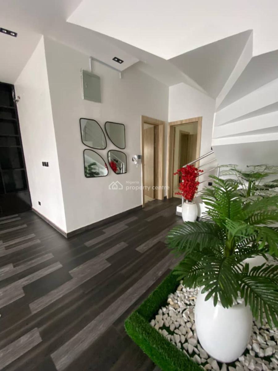 Nicely Built 4 Bedroom Semi-detached Duplex with Bq, Orchid Road, Lekki Phase 2, Lekki, Lagos, Semi-detached Duplex for Rent