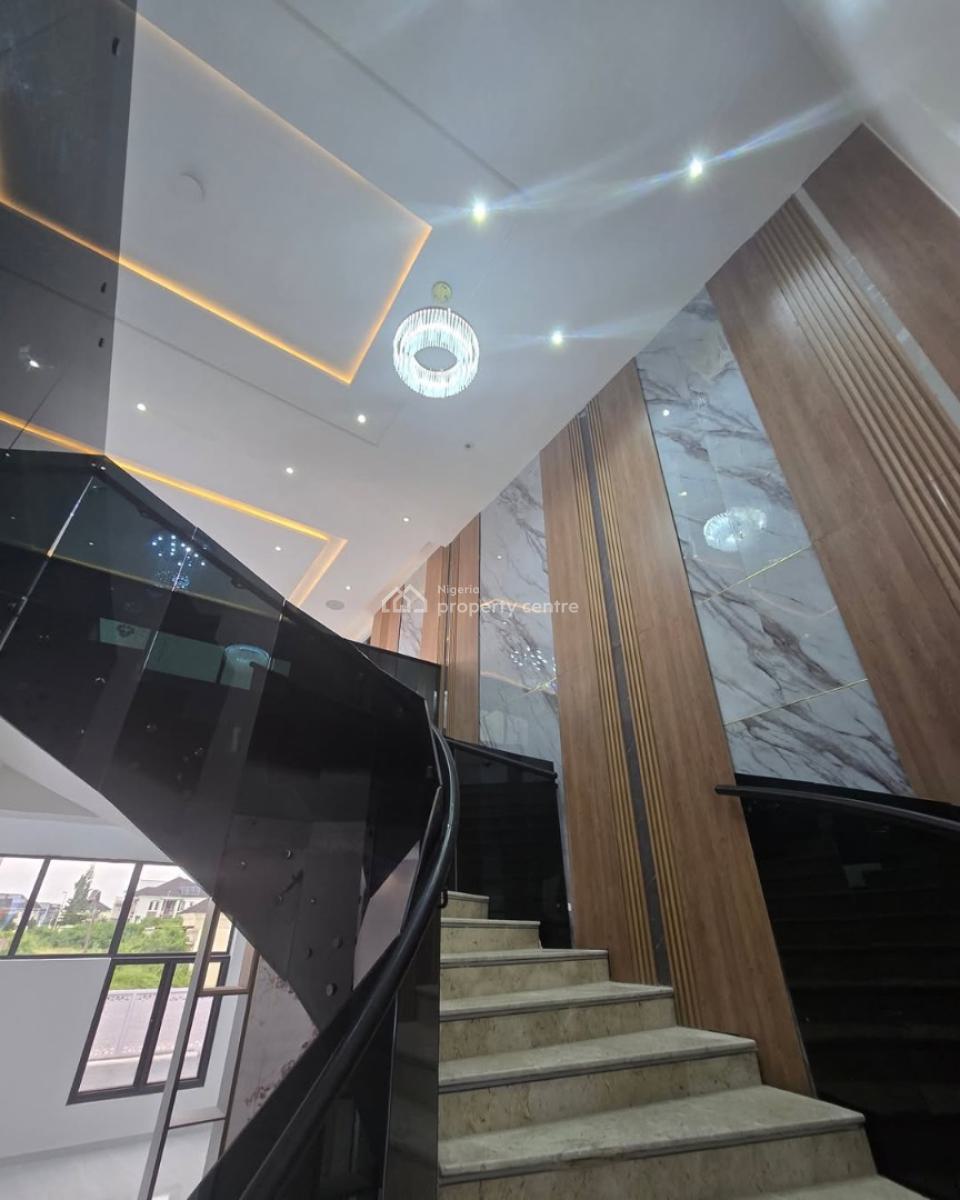 High End Luxury 5 Bedroom Detached Home with Swimming Pool and Cinema, Royal Garden, Ajah, Lagos, Detached Duplex for Sale