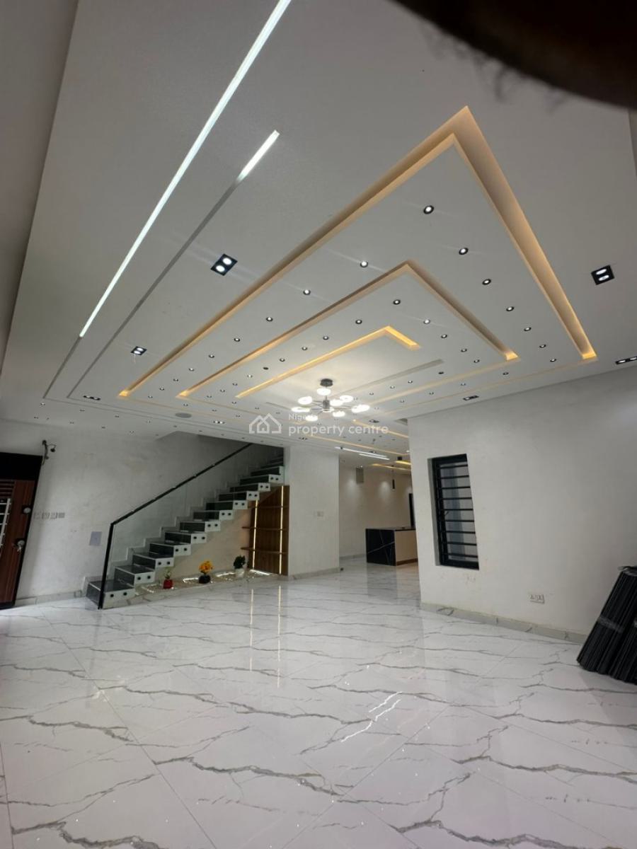 Brand New 5 Bedroom Fully Detached Duplex with  Swimming Pool, Ajiwe, Ajah, Lagos, Detached Duplex for Sale