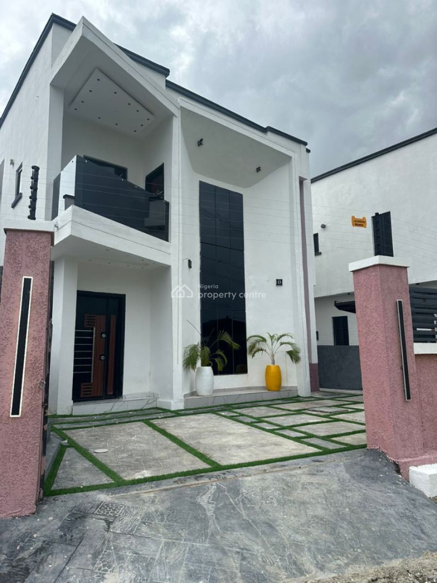 Brand New 5 Bedroom Fully Detached Duplex with  Swimming Pool, Ajiwe, Ajah, Lagos, Detached Duplex for Sale