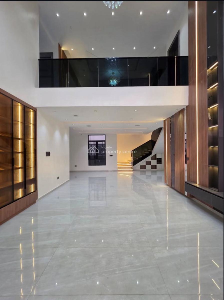 Luxury 5 Bed Detached Home with Bq, Pool and Cinema in a Serene Estate, Royal Garden, Ajah, Lagos, Detached Duplex for Sale