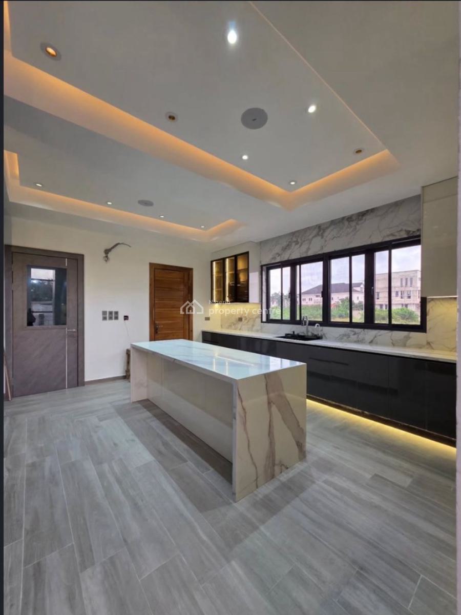 Luxury 5 Bed Detached Home with Bq, Pool and Cinema in a Serene Estate, Royal Garden, Ajah, Lagos, Detached Duplex for Sale