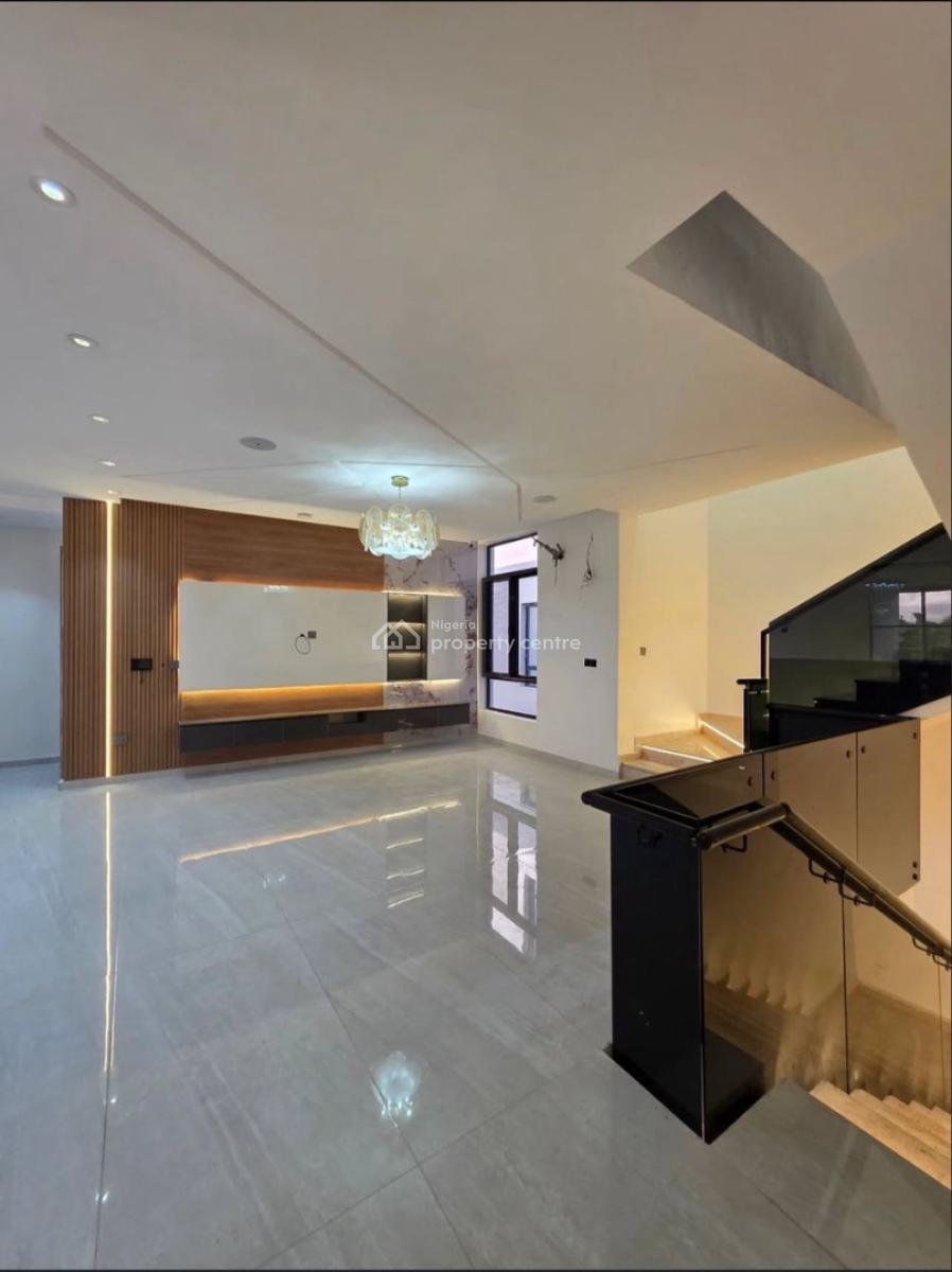 Luxury 5 Bed Detached Home with Bq, Pool and Cinema in a Serene Estate, Royal Garden, Ajah, Lagos, Detached Duplex for Sale