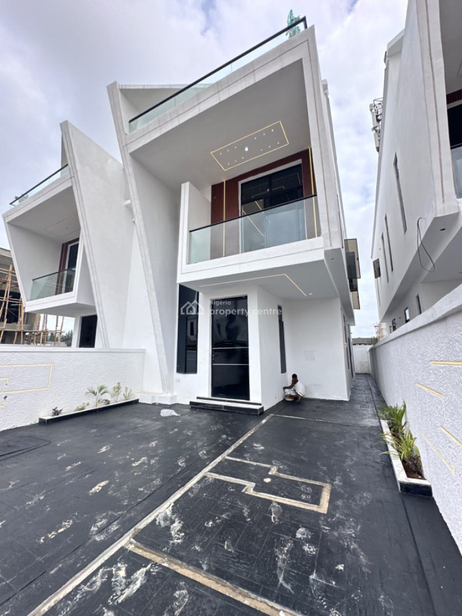 Brand New 4 Bedroom Contemporary Designed House, Lekki, Lagos, Semi-detached Duplex for Sale