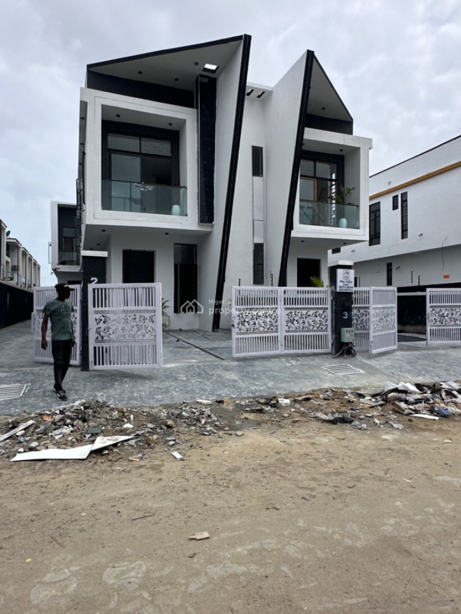 Architecturally Crafted Semi Detached Duplex, Ikota Side of Lekki, Lekki, Lagos, Semi-detached Duplex for Sale