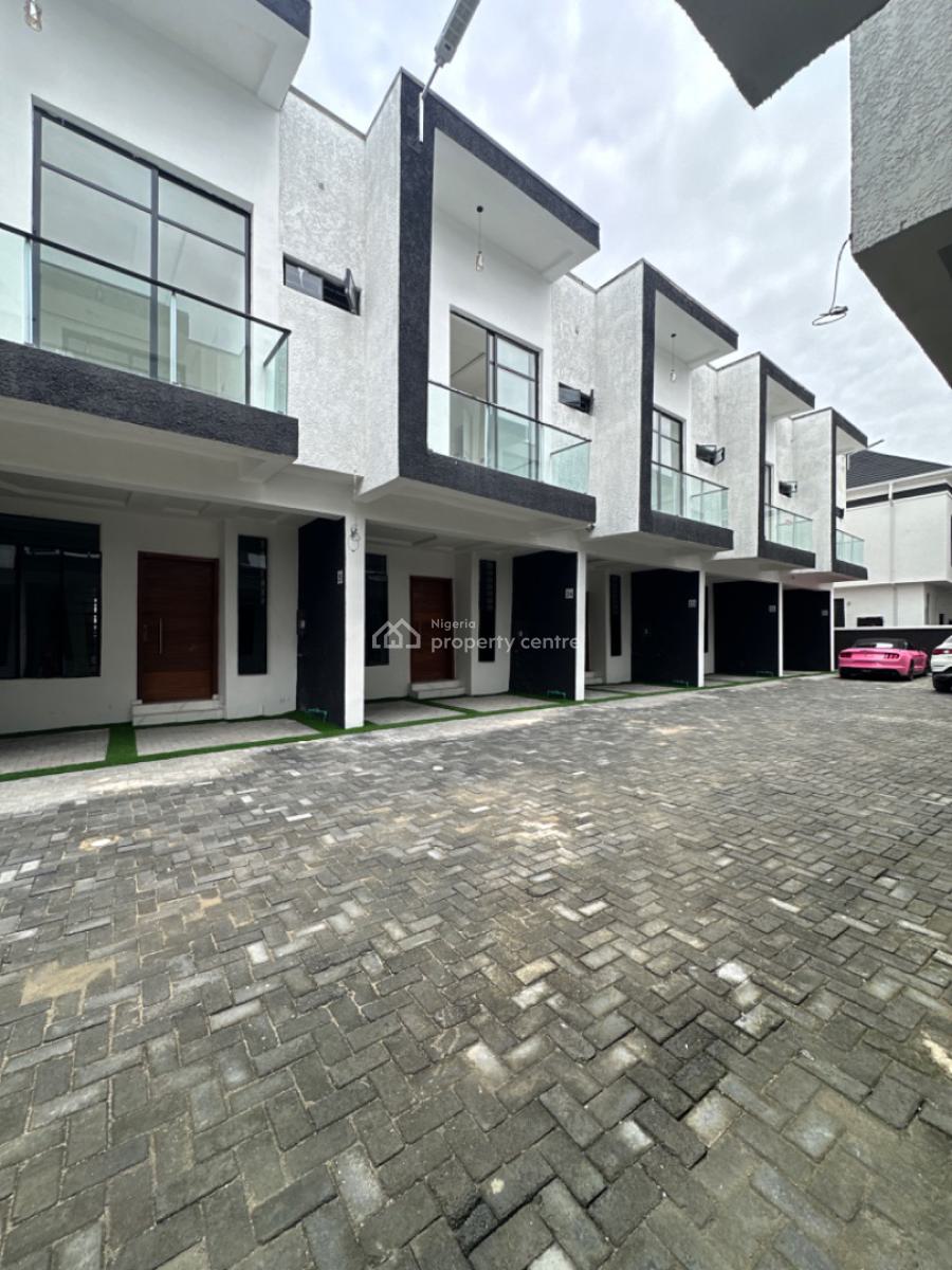 Well Built Units of 3 Bedroom Terrace Duplexes, Ikota Estate By Chevron Axis, Lekki, Lagos, Terraced Duplex for Sale