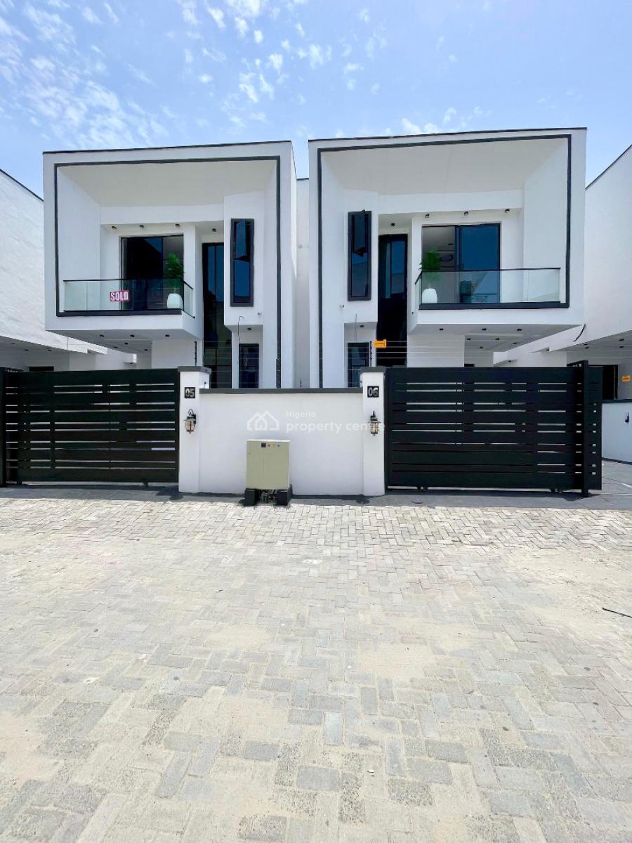 4-bedroom Semi-detached Duplex with Bq, Ikate Elegushi, Lekki, Lagos, Semi-detached Duplex for Sale