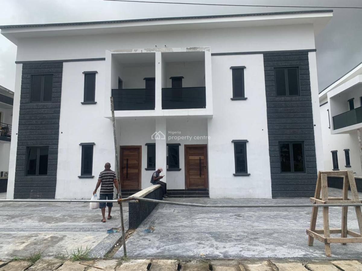 Newly Built Wing of Duplex, Sapphire Garden Beside Coscharis Motors, Awoyaya, Ibeju Lekki, Lagos, Semi-detached Duplex for Rent
