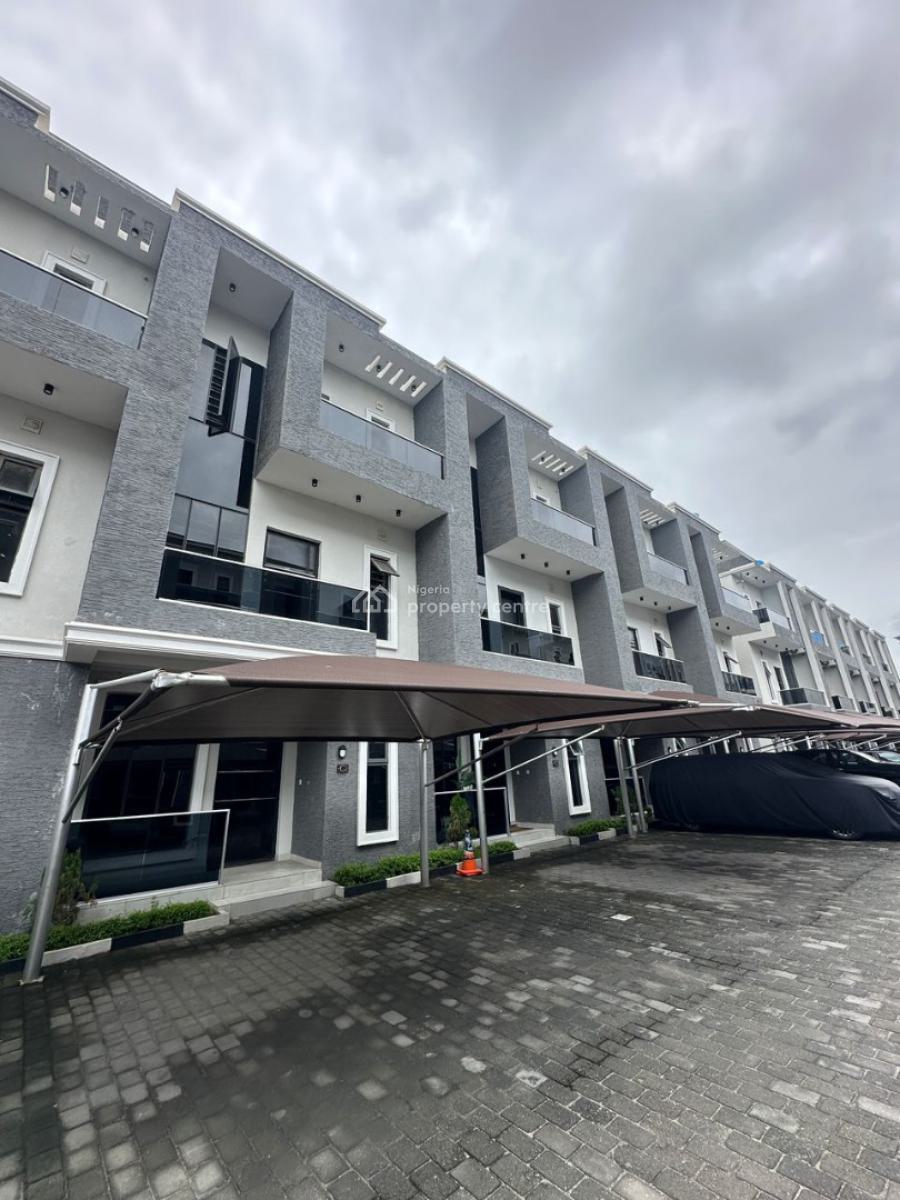 Well Built Spacious 4 Bedroom Terrace with Bq, Victoria Island (vi), Lagos, Terraced Duplex for Rent