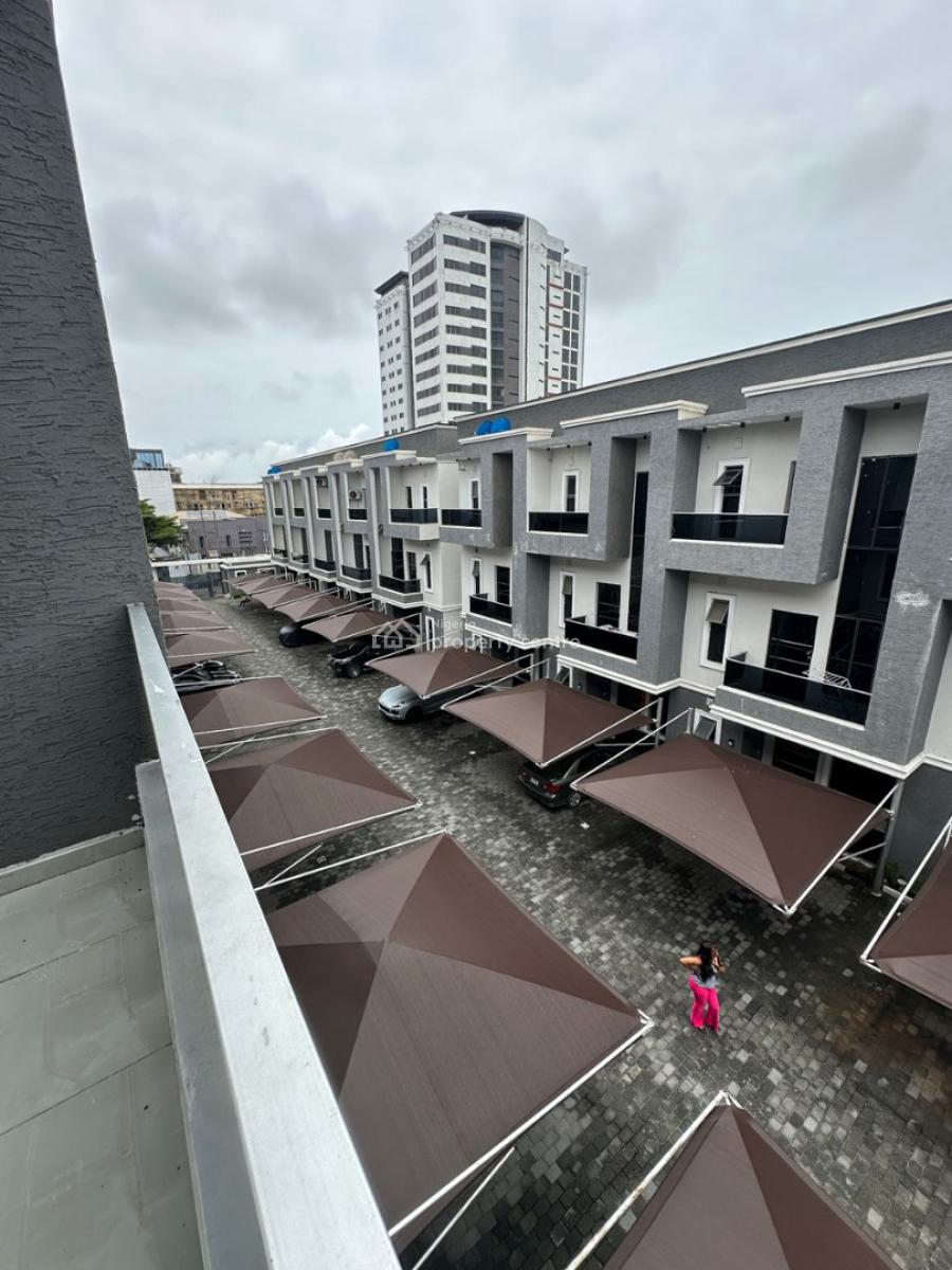 Well Built Spacious 4 Bedroom Terrace with Bq, Victoria Island (vi), Lagos, Terraced Duplex for Rent