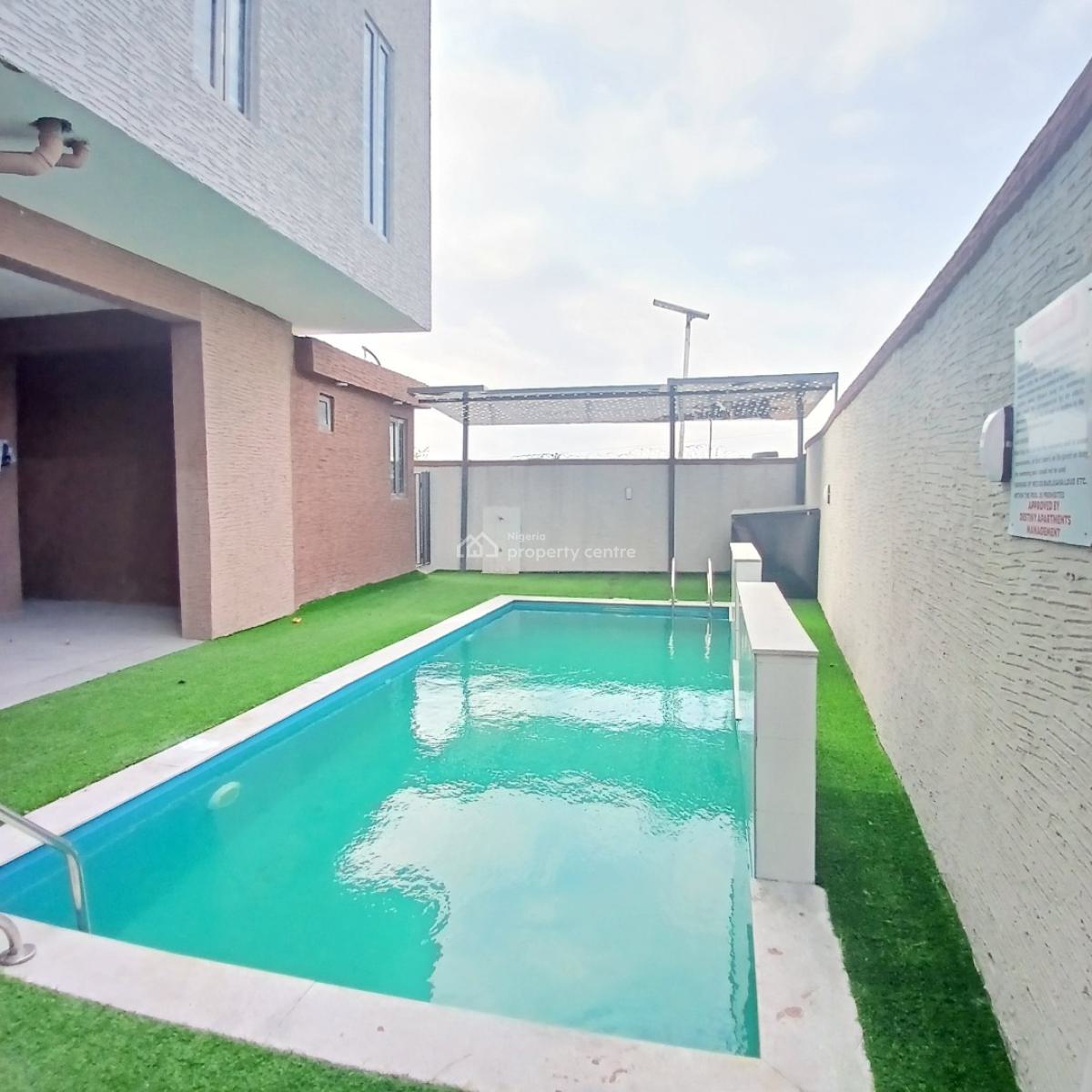 Luxurious 2 Bedroom Apartment with Swimming Pool,gym,elevator, Ikate Elegushi, Lekki, Lagos, Flat / Apartment for Sale