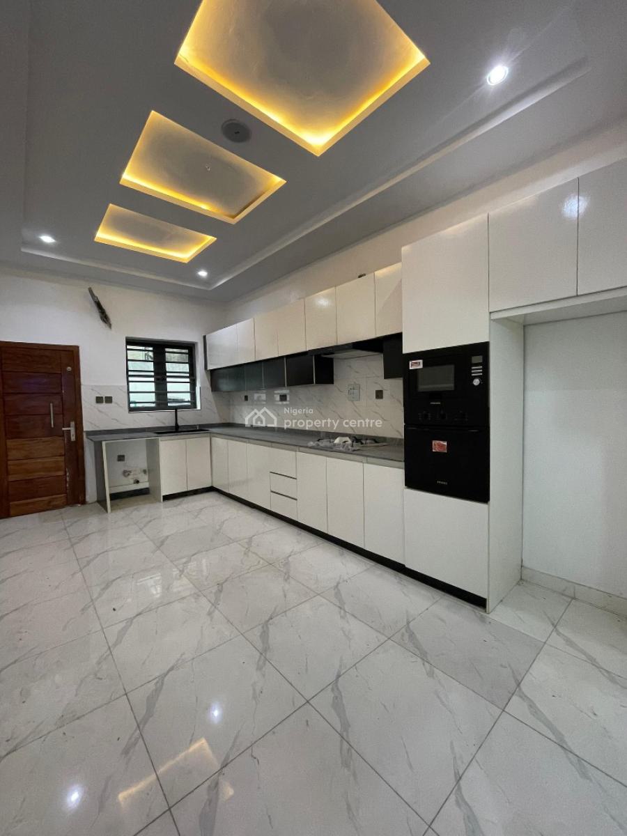 Elegant 5 Bedroom Semi Detached Duplex with Bq,cinema and Study Room, Ologolo, Lekki, Lagos, Semi-detached Duplex for Sale