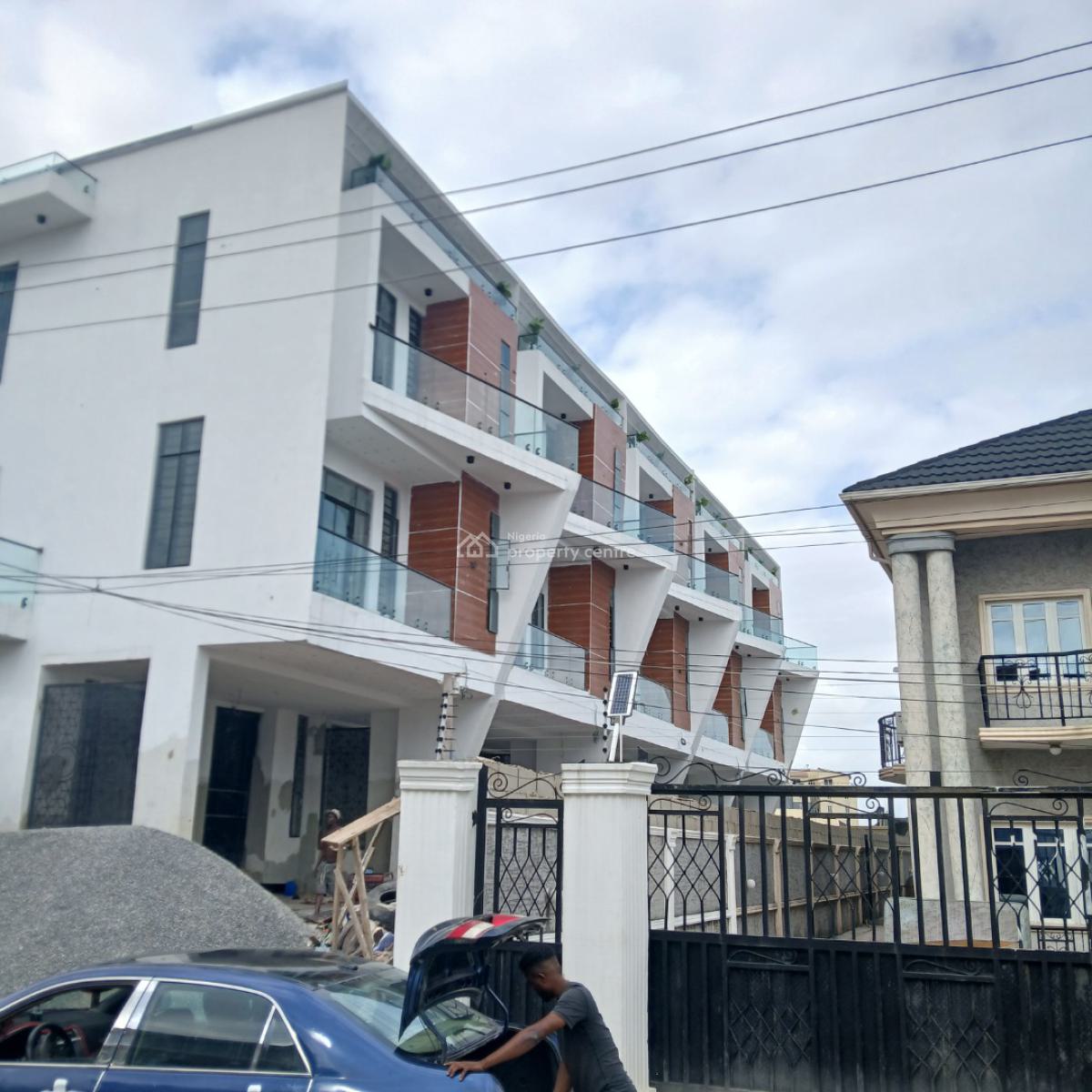 Aesthetically Pleasing 4 Bedroom  Terrace Duplex+ Bq, Ikate Elegushi, Lekki, Lagos, Terraced Duplex for Sale