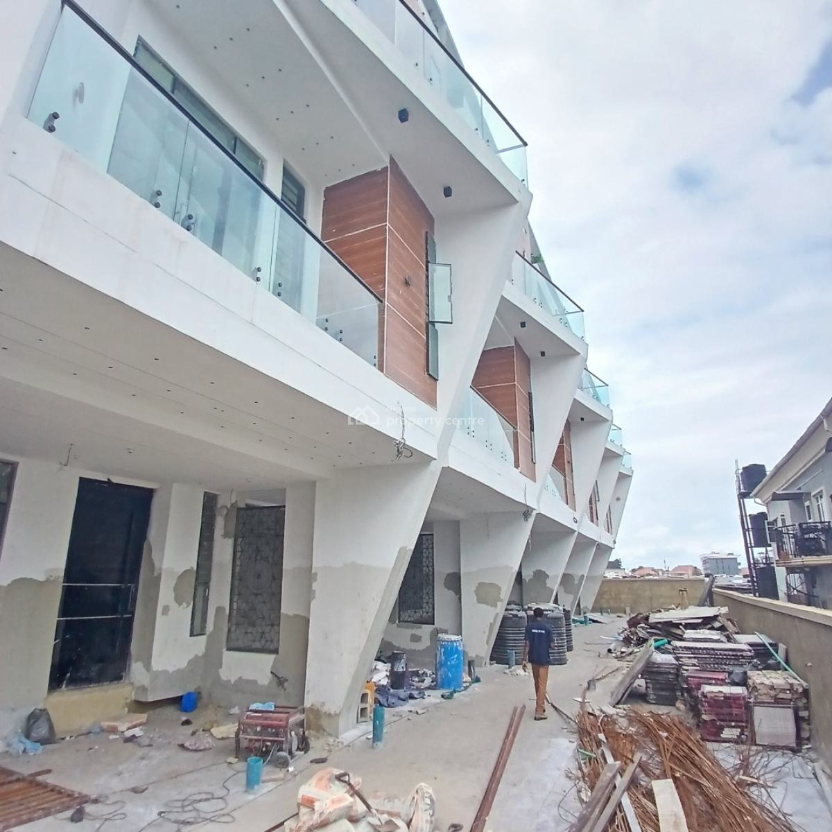 Aesthetically Pleasing 4 Bedroom  Terrace Duplex+ Bq, Ikate Elegushi, Lekki, Lagos, Terraced Duplex for Sale