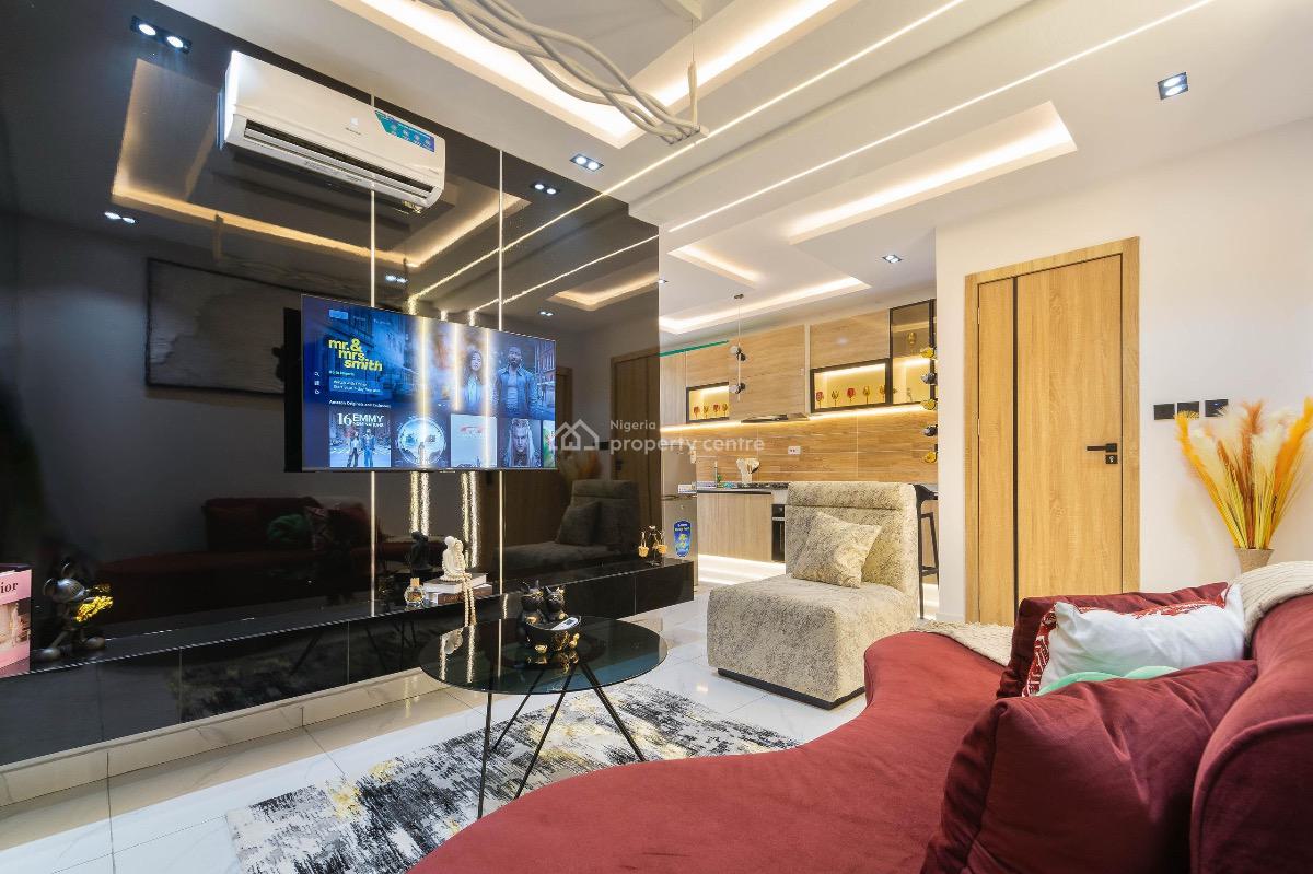 Newly Launched Luxurious 2 Bedroom Maisonette with Swimming Pool and G, Lekki Phase 1, Lekki, Lagos, Flat / Apartment Short Let