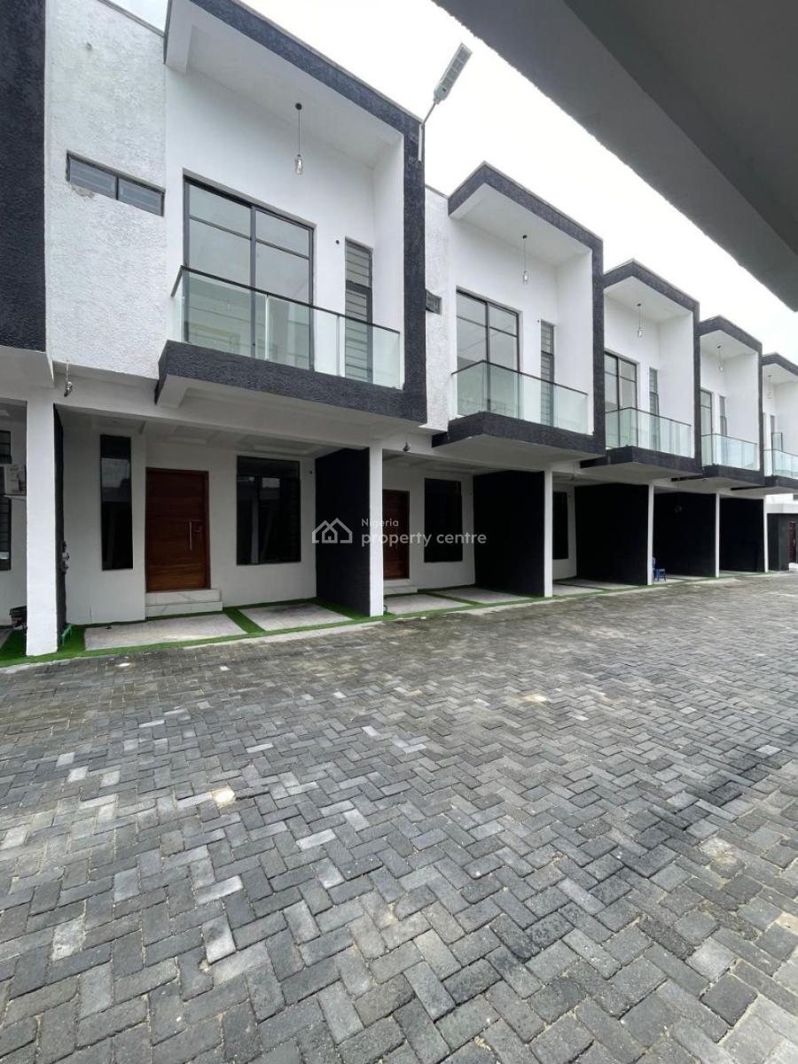 Brand New 3 Bedroom Terrace Duplex Fully Serviced, Ikota Gra, Ikota, Lekki, Lagos, Terraced Duplex for Rent
