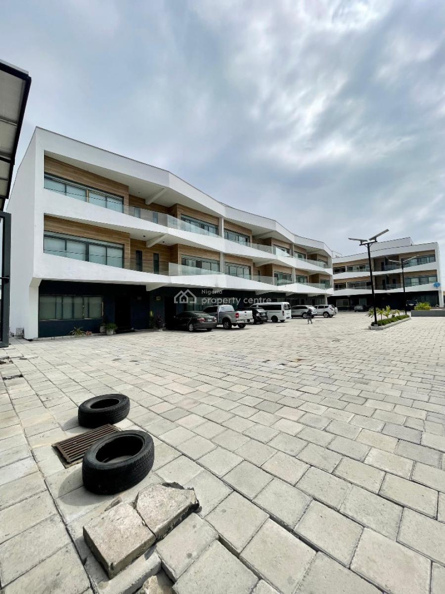 Massive Fully Serviced 4-bed Terrace Duplex with Bq, Ikate, Lekki, Lagos, Terraced Duplex for Sale