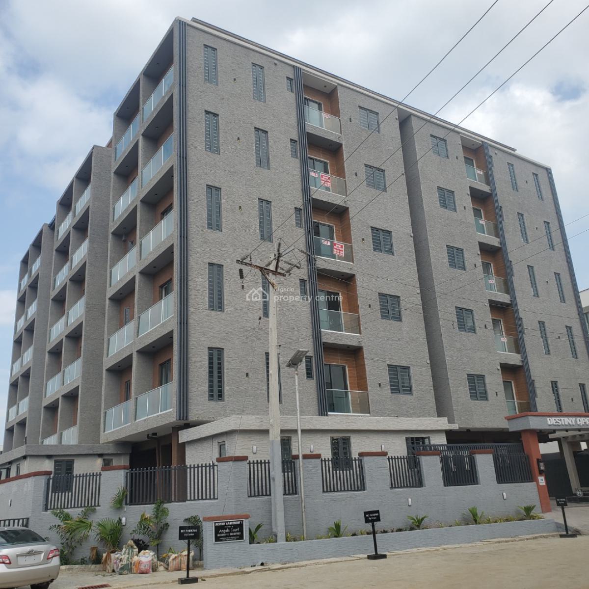 Newly Built 2 Bedroom Serviced Apartment with Gym, Elevator & Pool, Ikate, Lekki, Lagos, Flat / Apartment for Sale
