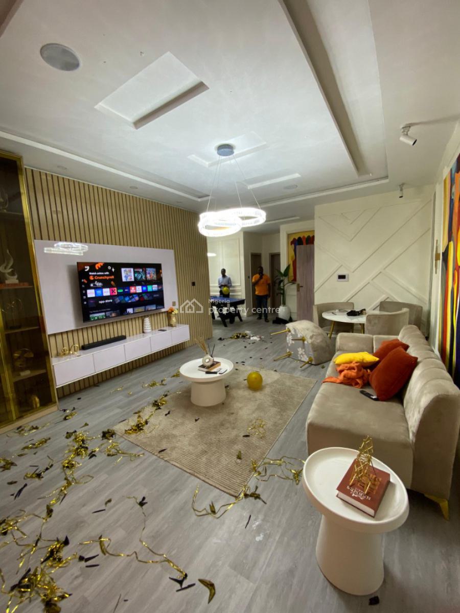 Furnished 2 Bedroom Flat with 3 Balconies, Ikate, Lekki, Lagos, Flat / Apartment for Rent