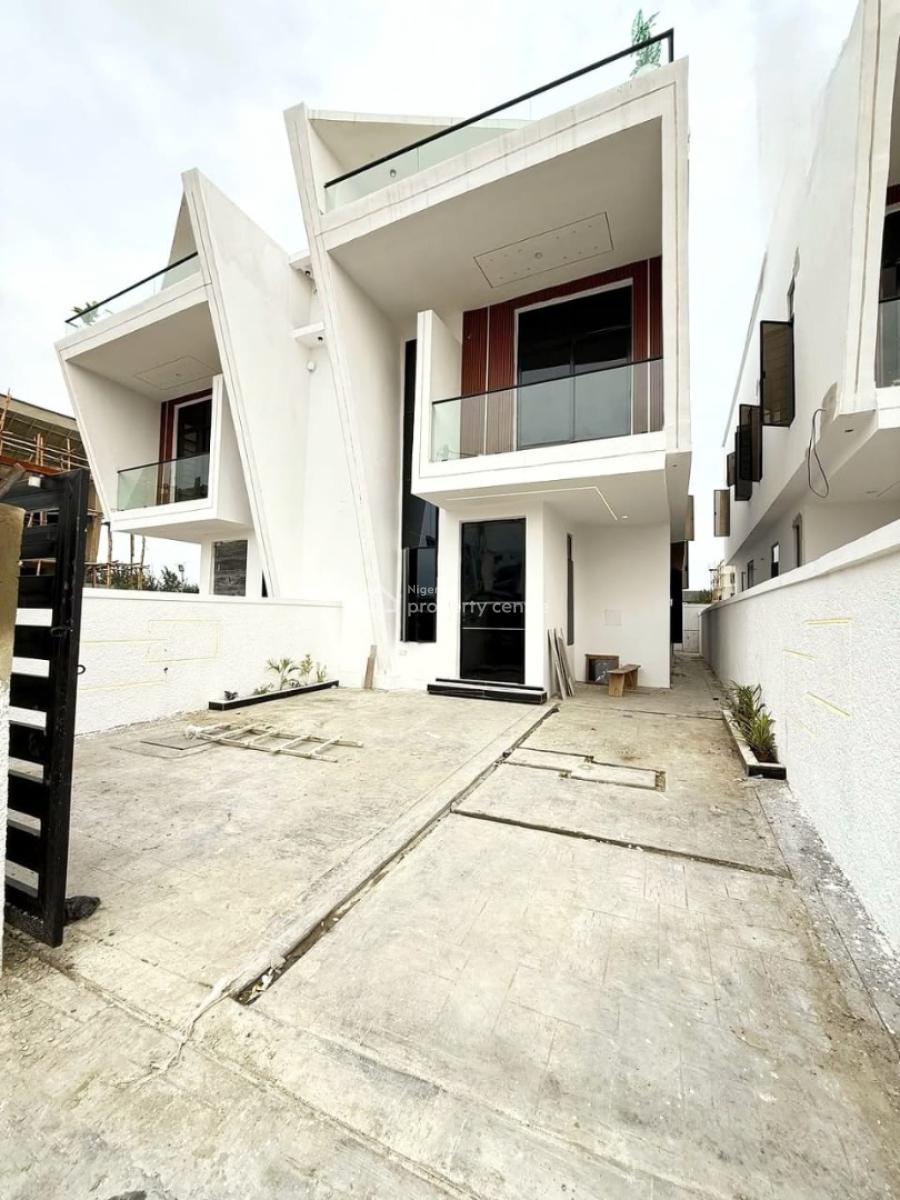 New 4 Bedroom Semi Detached Duplex  with Bq, Ikota, Lekki, Lagos, Semi-detached Duplex for Sale