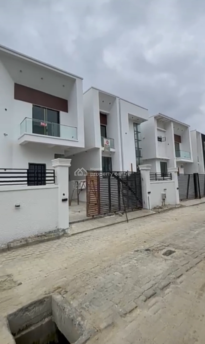 4 Bedroom Fully Detached Duplex with Bq and Swimming Pool, Chevron, Ikota, Lekki, Lagos, Detached Duplex for Sale