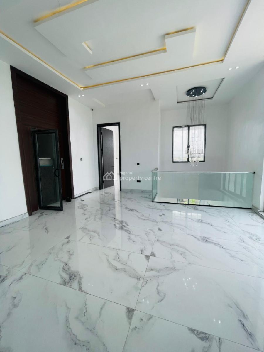 Luxury 5 Bed Detached Duplex with Home Elevator, Cinema, Swimming Pool, Located in a Unique Estate in Osapa, Lekki, Lagos, Detached Duplex for Sale