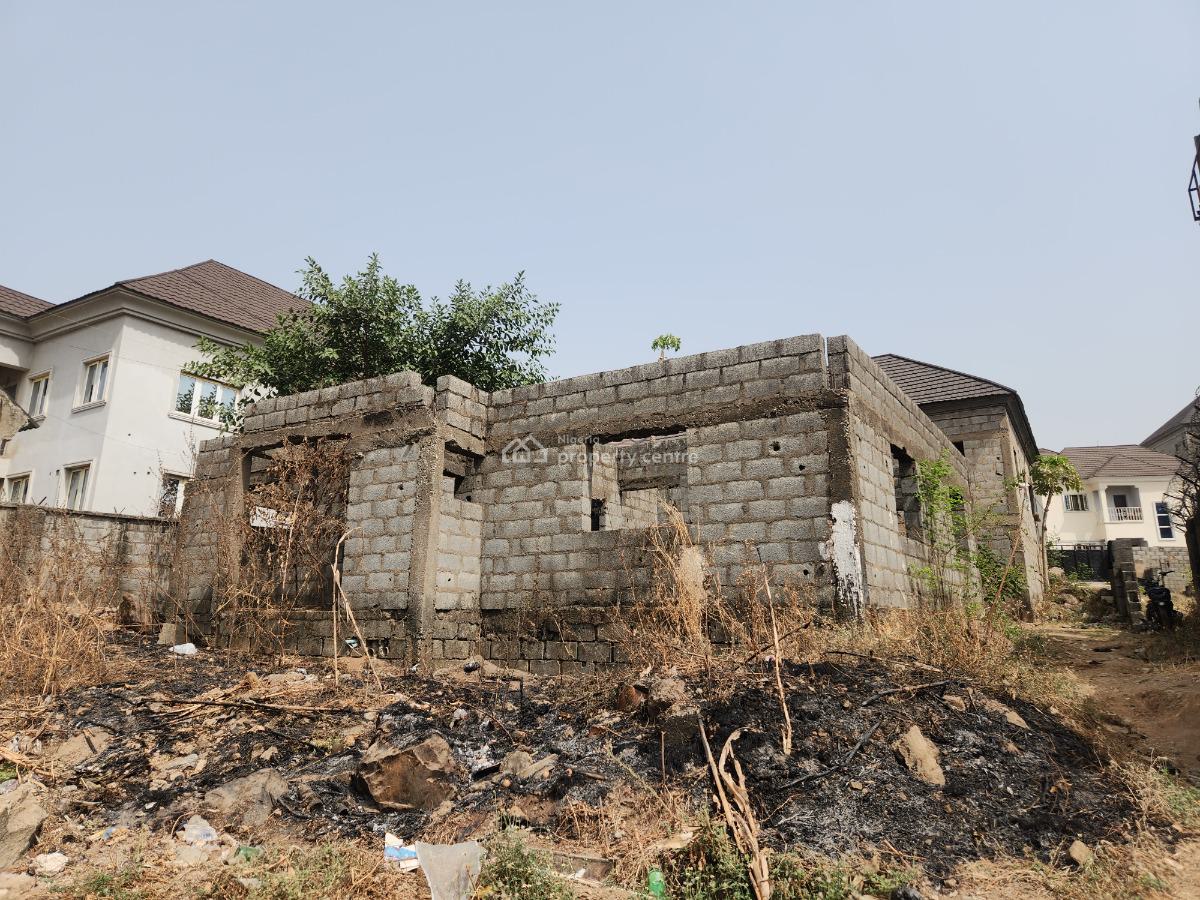 a Luxurious 2 Bedroom Carcass in a Beautiful Estate, Jenew Estate, Karsana South, Karsana, Abuja, Detached Bungalow for Sale