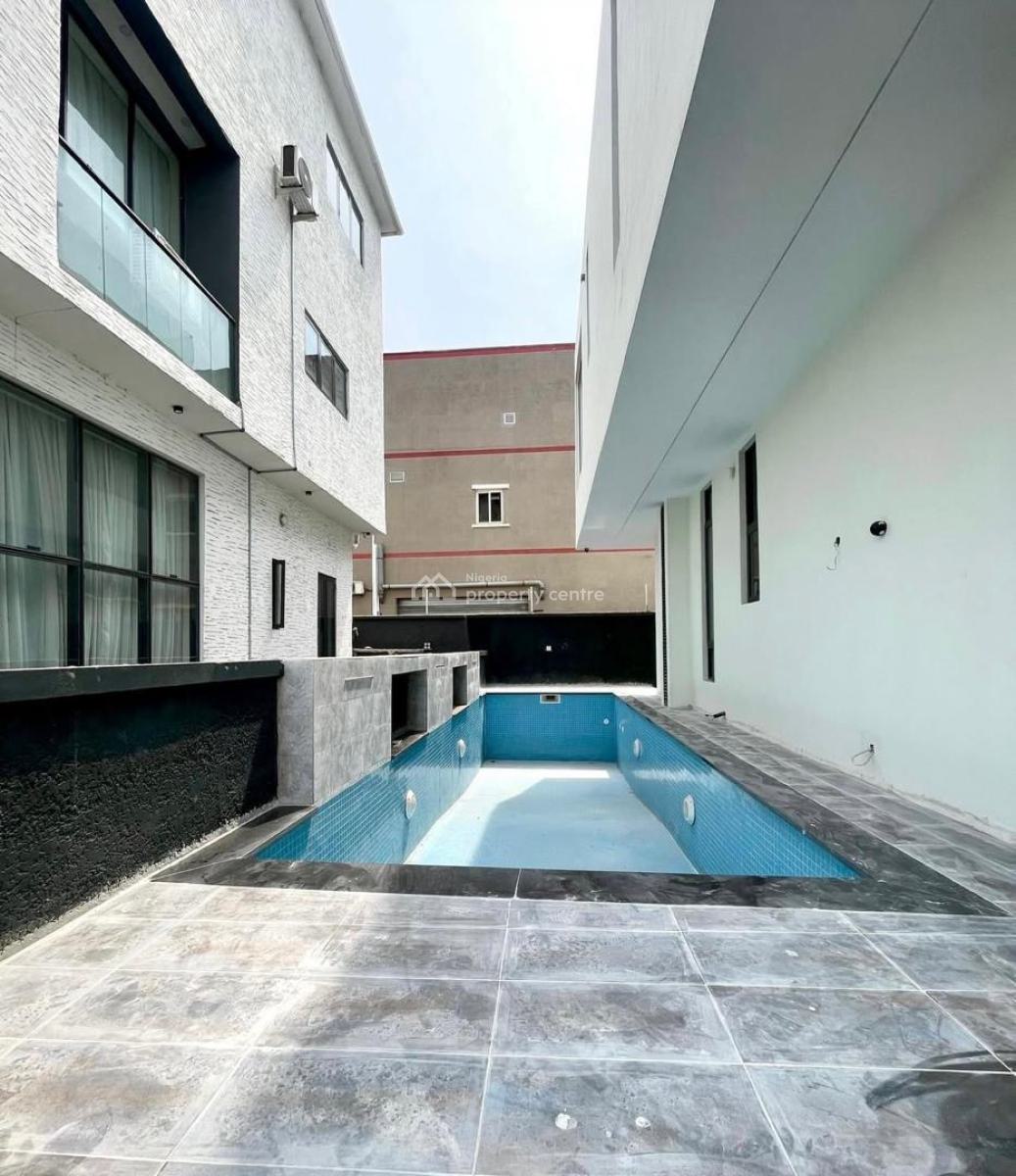 Tastefully Finished 5 Bedroom Detached Duplex with Pool, Cinema & Bq, Ikate, Lekki, Lagos, Detached Duplex for Sale