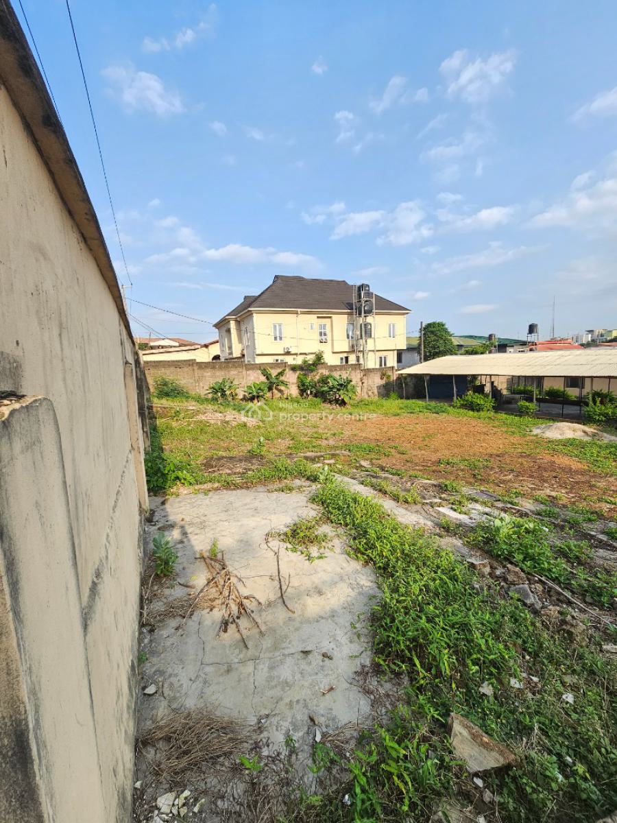 a Very Solid Dry Landed Property in The Heart of Omole, Omole Phase 1, Ikeja, Lagos, Mixed-use Land for Sale