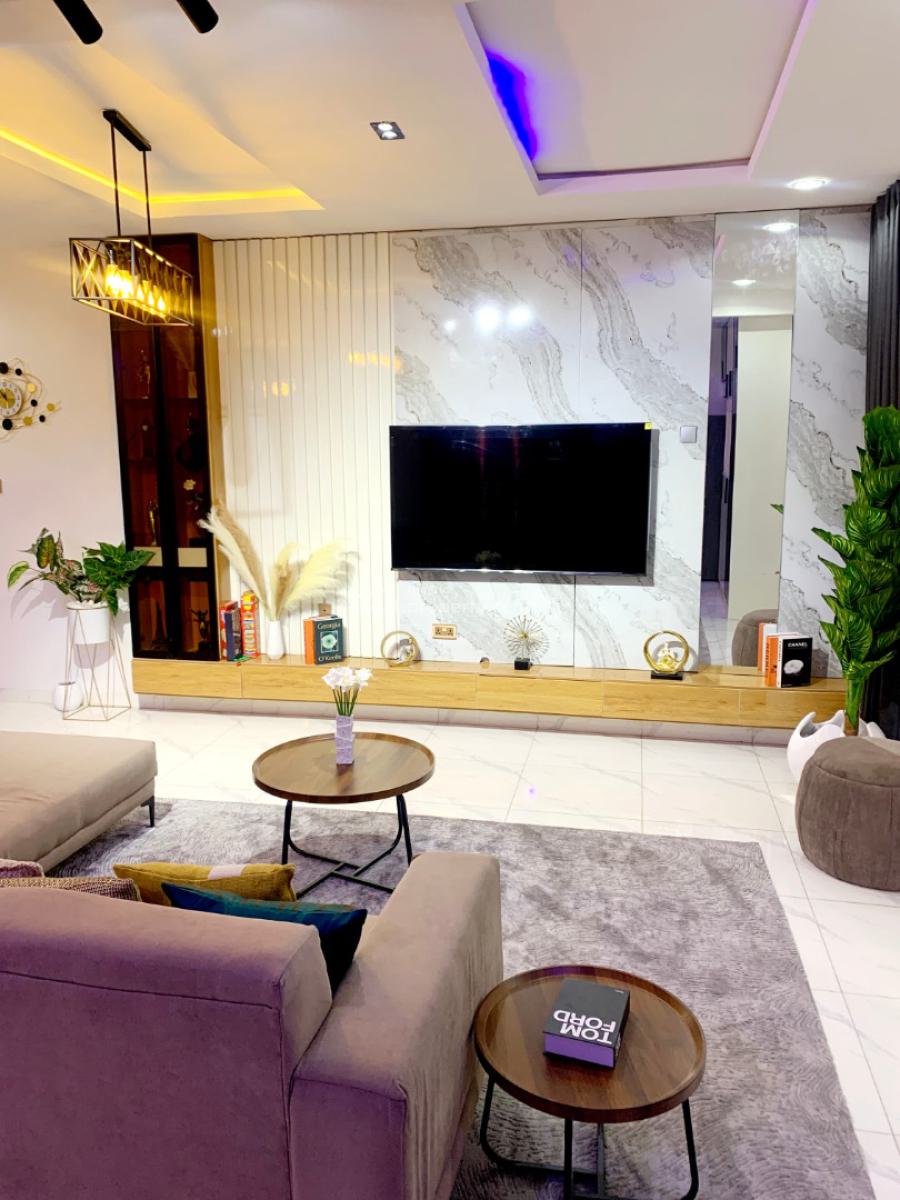 Freshly Baked Luxury 2 Bedroom with Pool, Gym & Snooker, Ikate Elegushi, Lekki, Lagos, Flat / Apartment Short Let