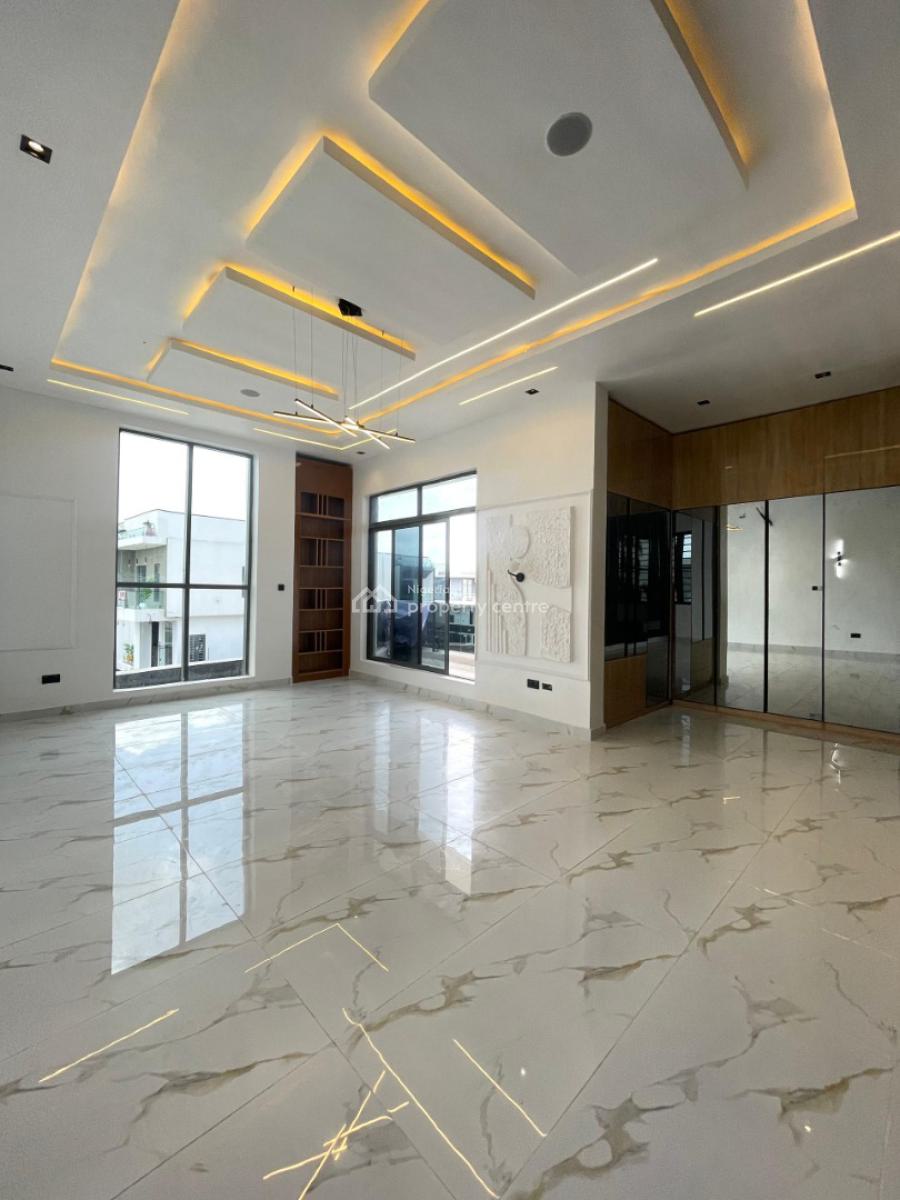 Brand New 5 Bedroom Fully Detached with Bq and Swimming Pool, Ado Road,, Ado, Ajah, Lagos, Detached Duplex for Sale