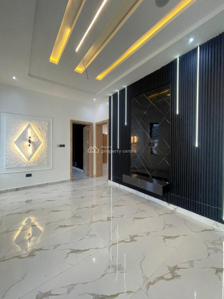 Brand New 5 Bedroom Fully Detached with Bq and Swimming Pool, Ado Road,, Ado, Ajah, Lagos, Detached Duplex for Sale