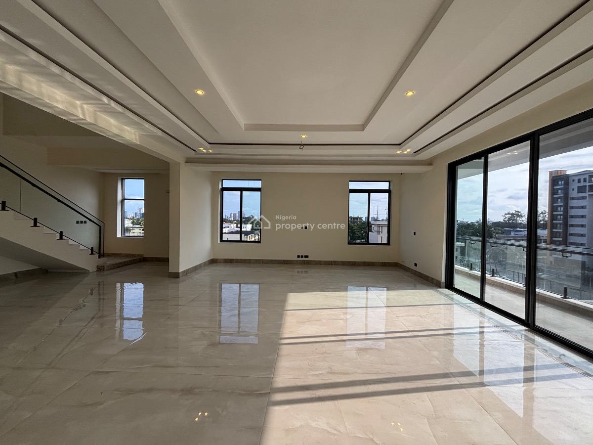 Newly Built 5 Bedroom Penthouse with Private Elevator and More, Ikoyi, Lagos, Flat / Apartment for Sale