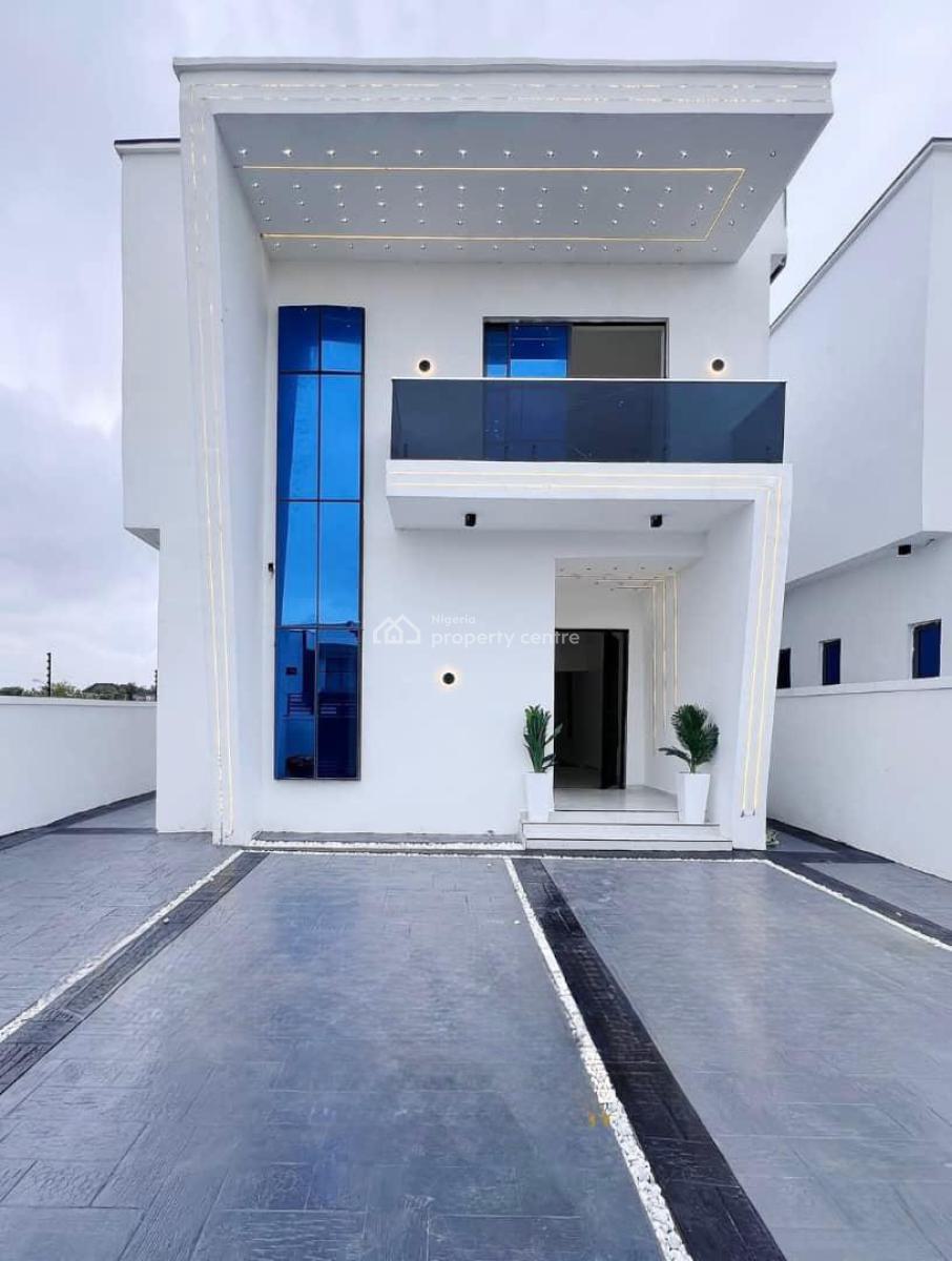 Exquisitely Built 5 Bedroom Fully Detached Duplex with Pool & Bq, Ikota, Lekki, Lagos, Detached Duplex for Sale