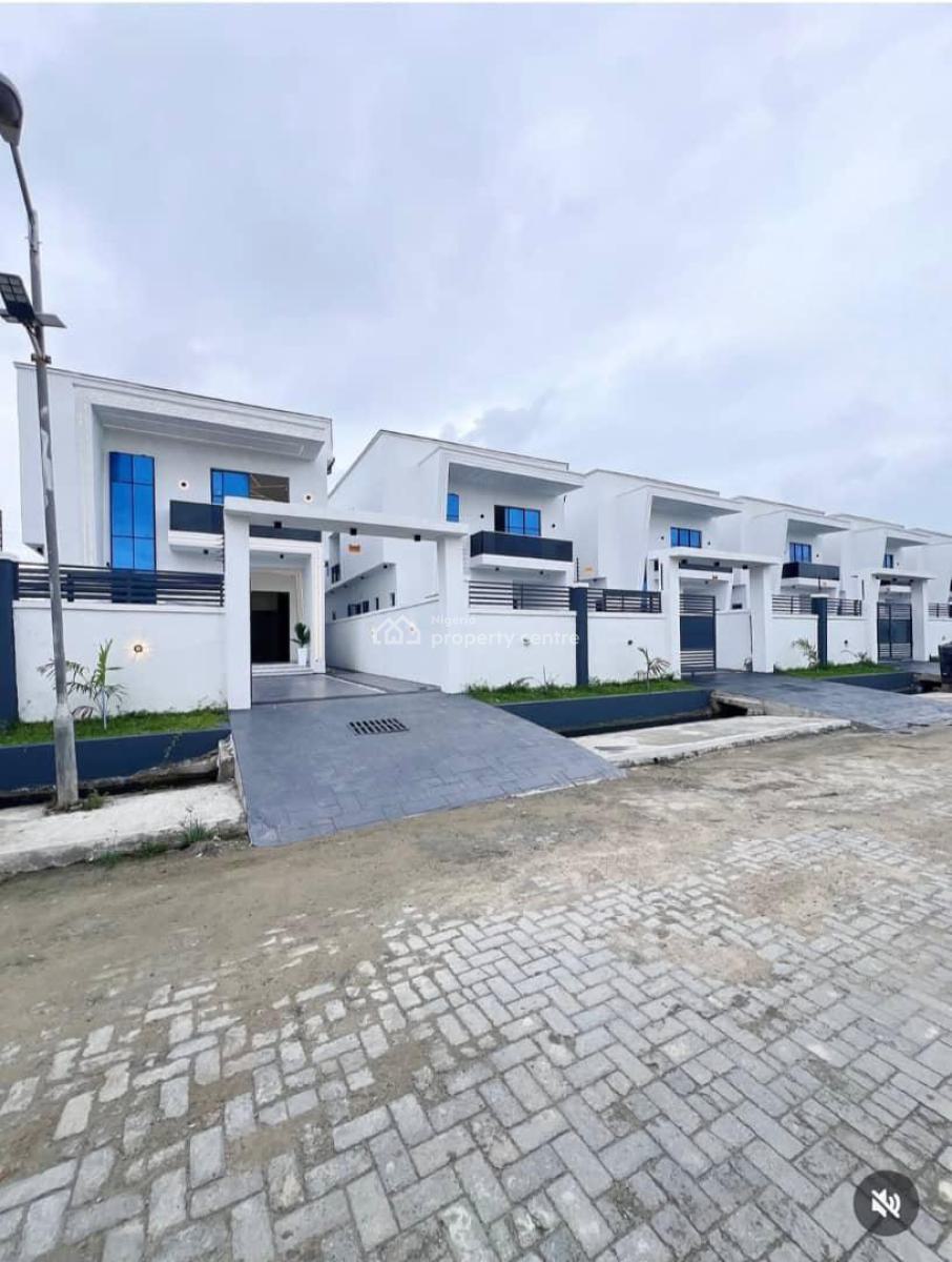 Exquisitely Built 5 Bedroom Fully Detached Duplex with Pool & Bq, Ikota, Lekki, Lagos, Detached Duplex for Sale